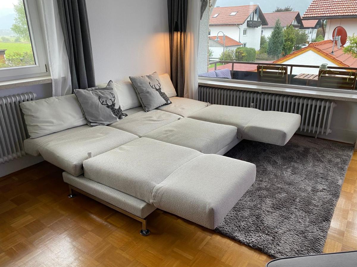 Ludwigslust - Ferienappartement Mit Bergblick Schwangau Exterior foto